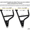 Polaris RZR 4 900 High-Clearance Front A-Arms - Image 4