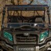 CFMOTO UForce 500 Scratch-Resistant Flip Windshield - Image 4