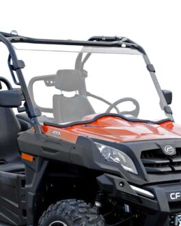 CFMOTO UForce 800 Full Windshield—Scratch-Resistant