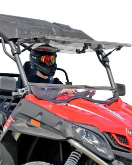 CFMOTO ZForce Scratch Resistant Flip Windshield