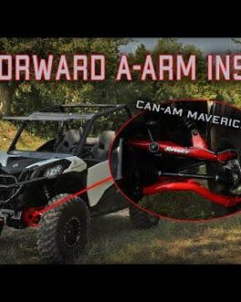 Can-Am Maverick Sport High Clearance 1.5" Forward Offset A-Arms