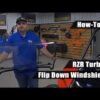 Polaris RZR XP Turbo S Scratch Resistant Flip Down Windshield - Image 10