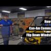 Can-Am Commander Scratch Resistant Flip Down Windshield - Image 9