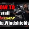 Polaris Ranger XP 570 Scratch Resistant Flip Windshield - Image 9