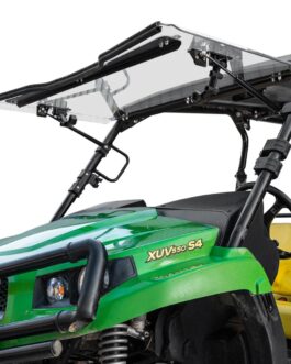 John Deere Gator XUV550 Scratch-Resistant Flip Windshield