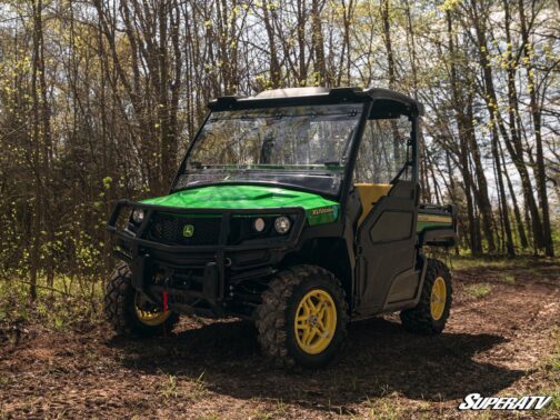 John Deere Gator XUV 835 Scratch-Resistant Flip Windshield - Image 3