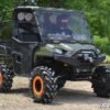 Polaris Ranger 900 Diesel Scratch-Resistant Vented Full Windshield - Image 3