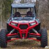 Polaris RZR XP 1000 Scratch Resistant Flip Down Windshield - Image 3