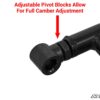 Polaris RZR 4 900 High-Clearance Front A-Arms - Image 3
