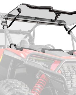 Polaris RZR XP Scratch-Resistant Flip Windshield