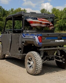 Polaris Ranger XP 1000 Printed Rear Windshield