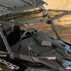 Polaris RZR XP Turbo MaxDrive Power Flip Windshield - Image 6