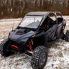 Polaris RZR Pro R Scratch-Resistant Full Windshield - Image 7