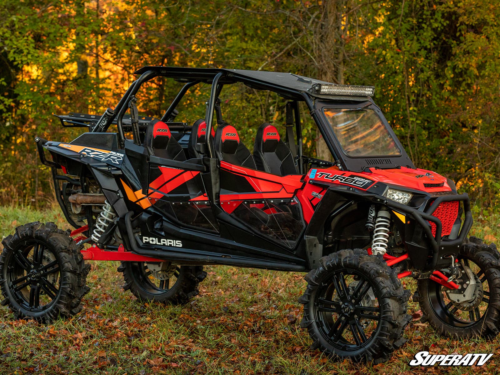 Polaris RZR XP 4 1000 Clear Lower Doors - Image 5