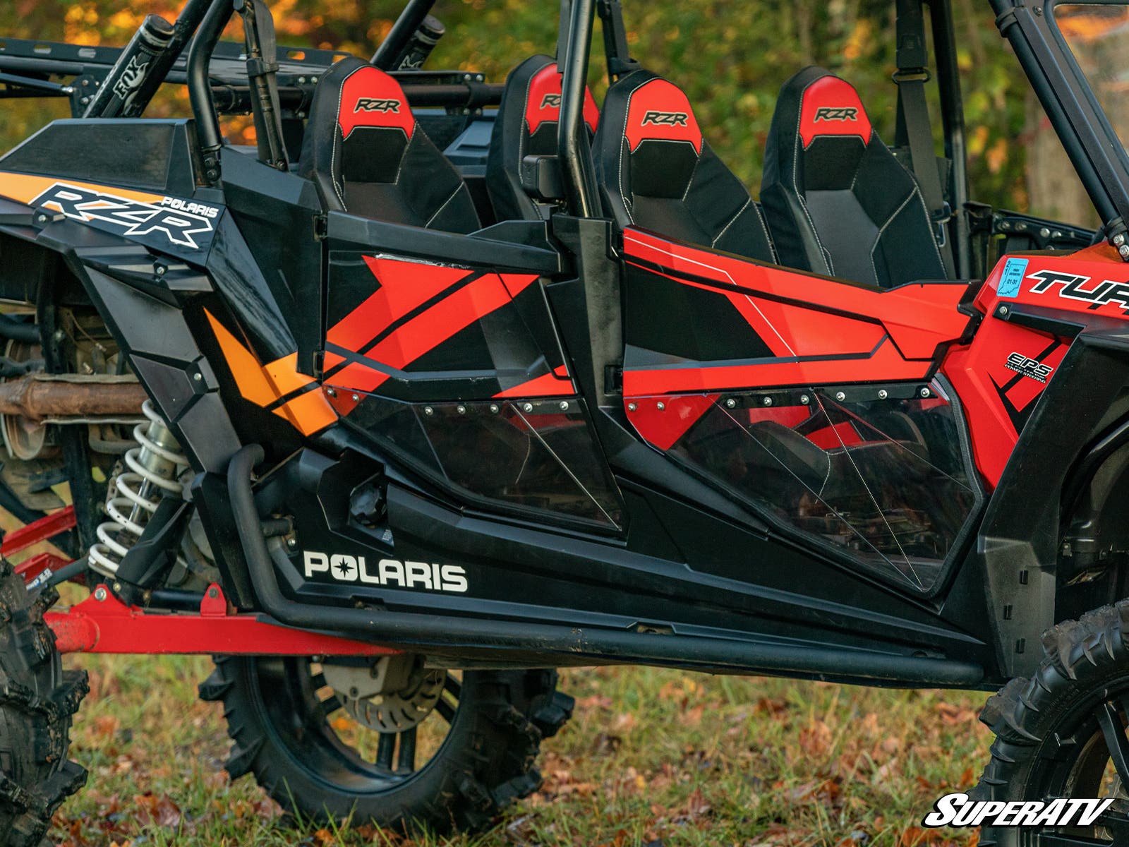 Polaris RZR XP 4 1000 Clear Lower Doors - Image 7