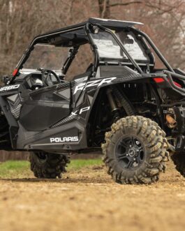 Polaris RZR XP Turbo S Rear Bumper with Receiver Hitch