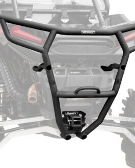 Polaris RZR XP Turbo Rear Bumper with Receiver Hitch