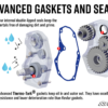 Polaris RZR Trail S 1000 4" Portal Gear Lift - Image 4