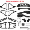 Polaris RZR 900 To RZR S 900 Suspension Conversion Kit - High Clearance - 1.5 Offset - Image 3