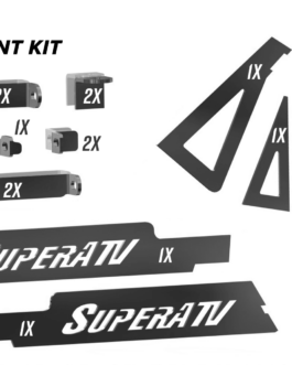 Polaris Ranger XP 1000 Weld-In Gusset Kit