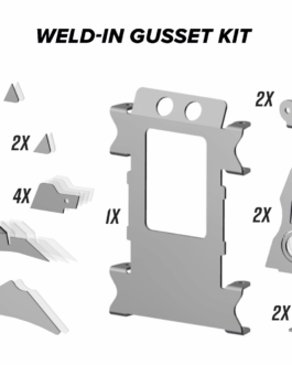 Polaris RZR XP Turbo Weld-In Gusset Kit