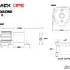 2500 lb. UTV/ATV Winch (With Wireless Remote & Synthetic Rope) - Image 4