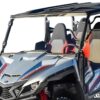 Yamaha Wolverine X4 850 Scratch-Resistant Full Windshield