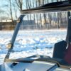 Yamaha Wolverine X4 850 Scratch-Resistant Full Windshield - Image 4