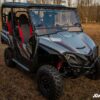 Yamaha Wolverine X2 850 Scratch-Resistant Flip Windshield - Image 3