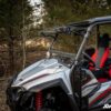 Yamaha Wolverine X2 850 Scratch-Resistant Flip Windshield - Image 4
