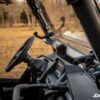 Yamaha Wolverine X4 850 Scratch-Resistant Flip Windshield - Image 4