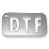 DTF Keychain - Raw Metal or Powder Coated - Image 2