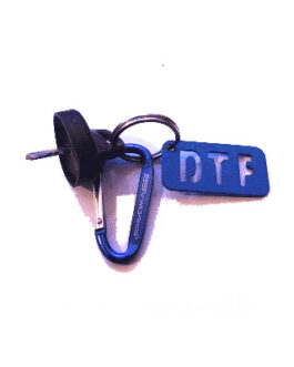 DTF Keychain – Raw Metal or Powder Coated