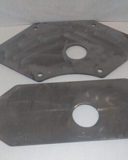 Heavy Duty Radius Rod Plates and Bumper Plate