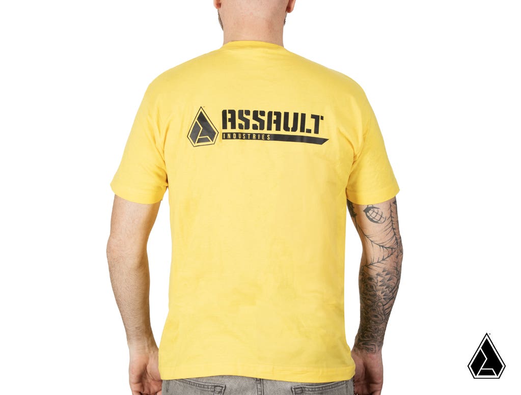 Assault Industries Raider Yellow T-Shirt - Image 3