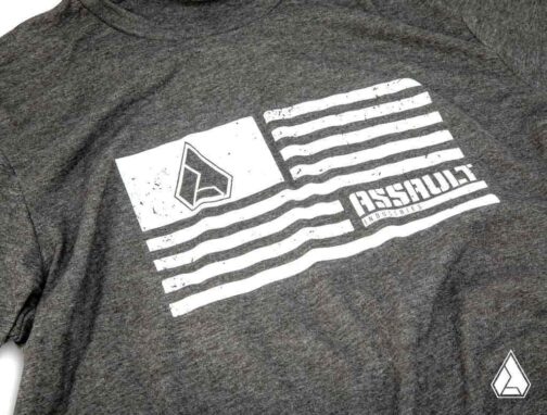 Assault Industries Flag Men's T-Shirt - Image 3