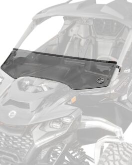 Can-Am Maverick R Scratch-Resistant Half Windshield