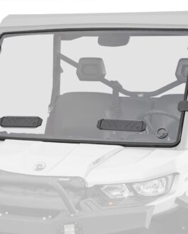 Can-Am Defender Scratch Resistant Vented Full Windshield