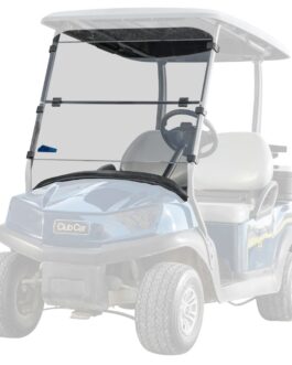 Corsa Blue Club Car Tempo Flip Down Windshield