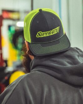 Green and Gray SuperATV Trucker Hat