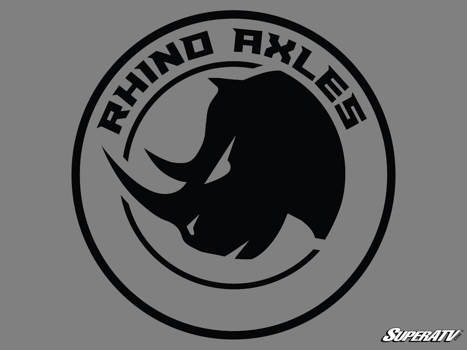 Gray and Black Rhino Axles Trucker Hat - Image 2