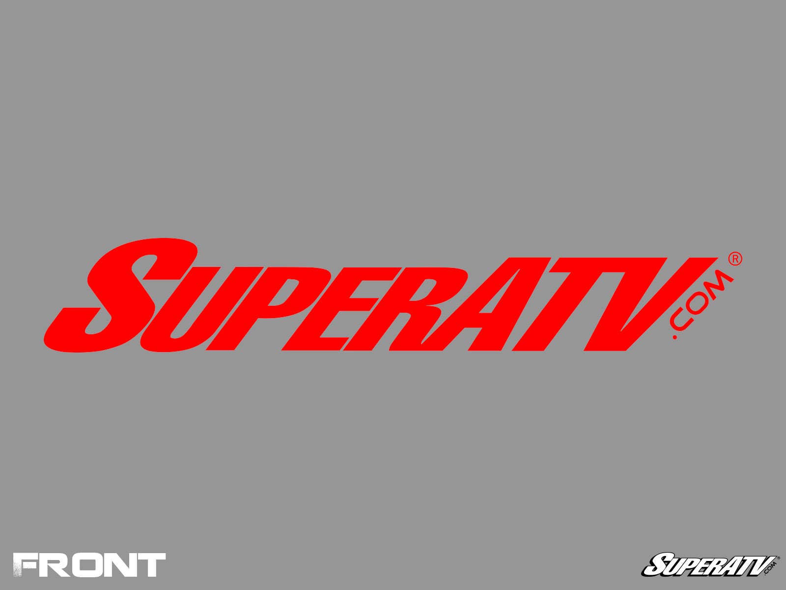 Gray and Red SuperATV Trucker Hat - Image 2