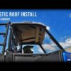 Polaris Ranger XP Kinetic Plastic Roof - Image 3