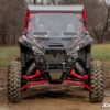 Kawasaki Teryx KRX 1000 Scratch Resistant Vented Full Windshield - Image 3