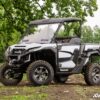 Kawasaki Ridge Scratch-Resistant Vented Full Windshield - Image 6