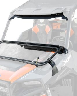 Polaris General 1000 Flip-Down Glass Windshield