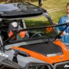 Polaris General XP 1000 Flip-Down Glass Windshield - Image 6