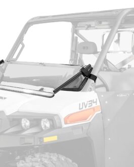 Bobcat UV34 Scratch-Resistant Flip Down Windshield