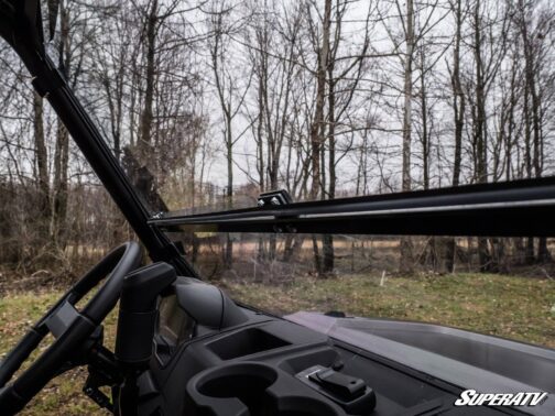 Polaris Ranger XP Kinetic Scratch Resistant Flip Down Windshield - Image 3