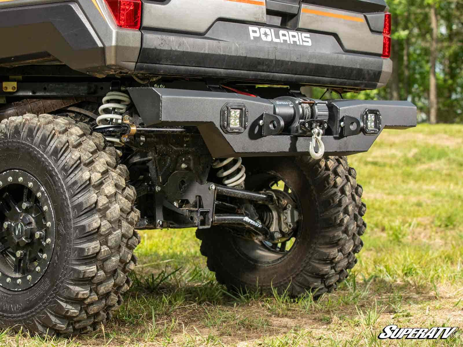 Polaris Ranger XP Kinetic Winch-Ready Rear Bumper - Image 4